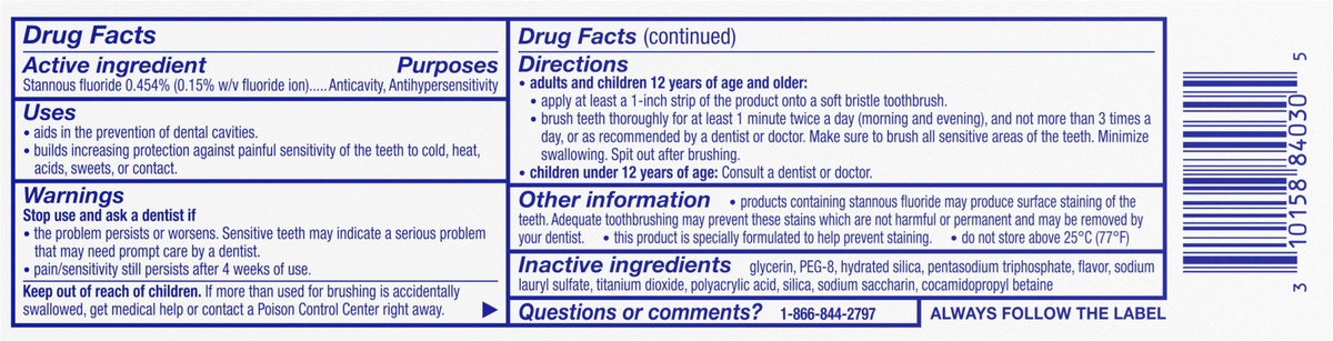 slide 9 of 9, Sensodyne Repair and Protect, Extra Fresh Toothpaste for Sensitive Teeth, 3.4 oz, 3.4 oz