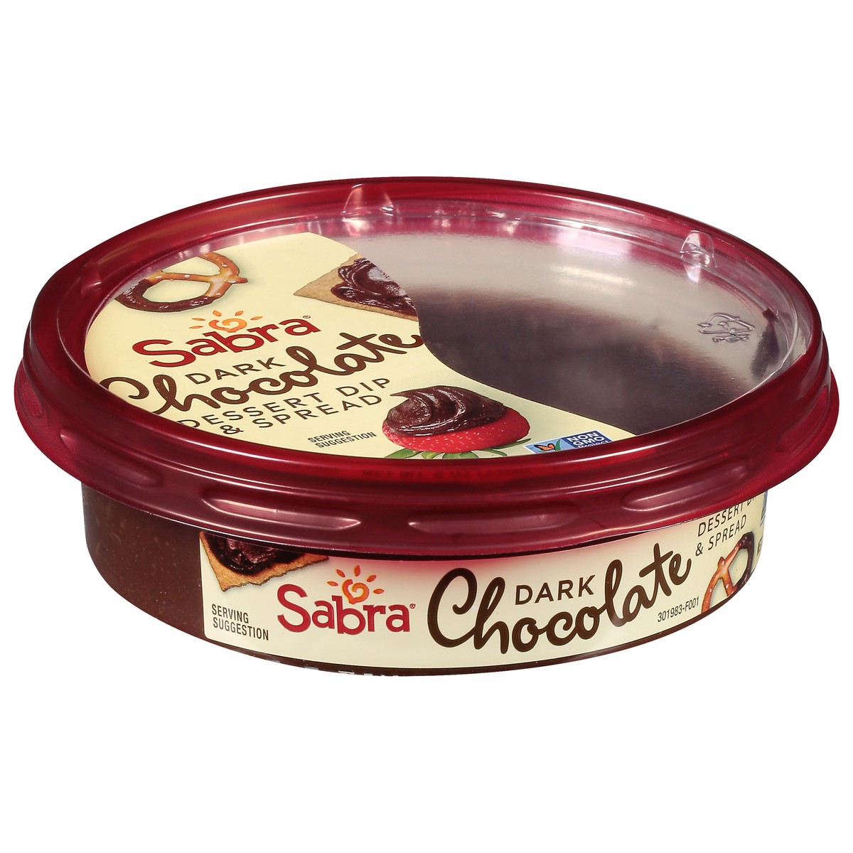 slide 2 of 9, Sabra Dark Chocolate Dessert Dip & Spread 8 oz, 8 oz