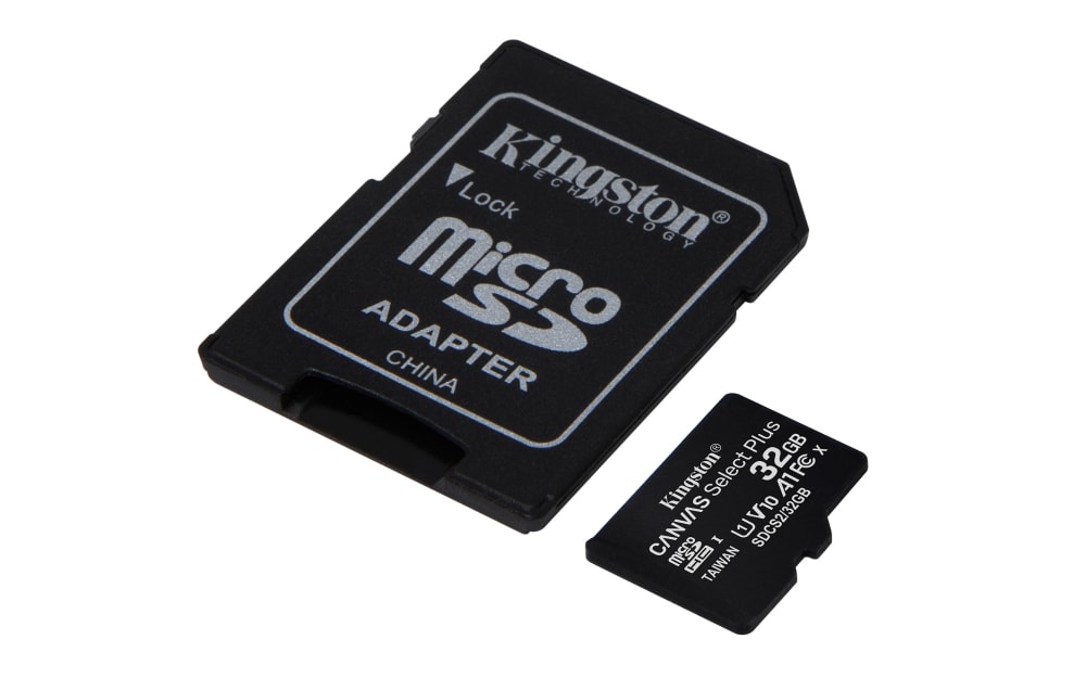 slide 1 of 1, Kingston Canvas Select Plus Microsd Memory Card, 32 GB