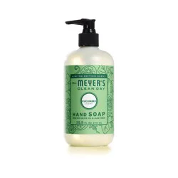 Mrs. Meyer's Mrs. Meyer''s Clean Day Liquid Hand Soap, Cruelty Free Hand Wash Formula Made with Essential Oils, Cucumber Scent, 12.5 Ounce Bottle