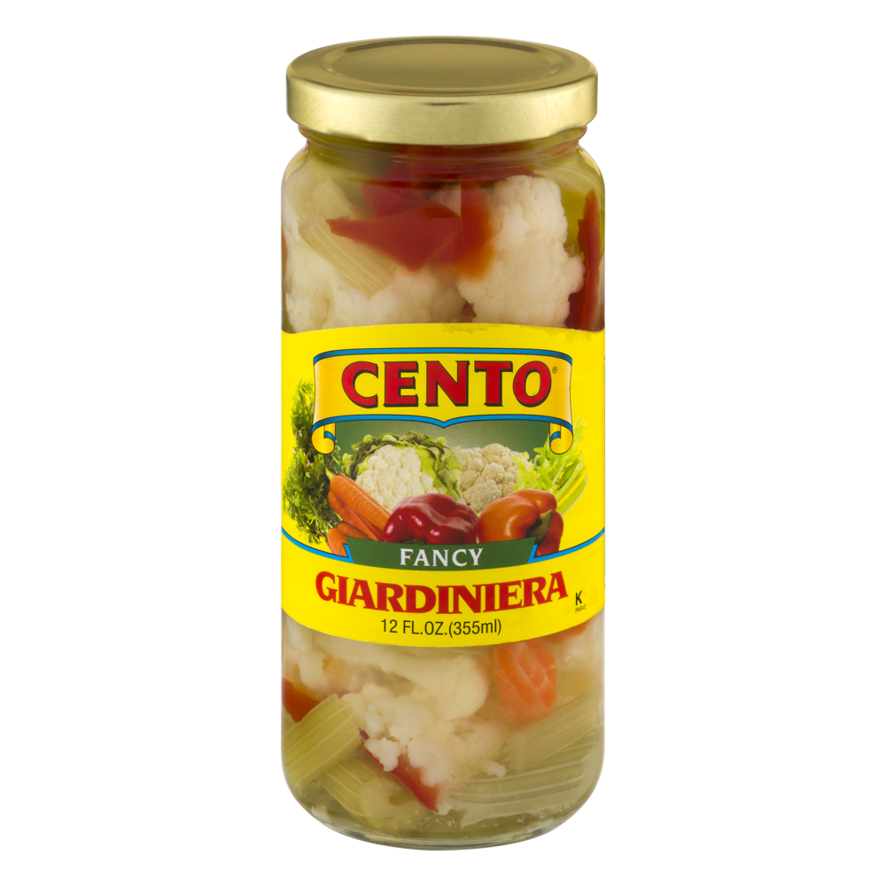 slide 1 of 1, Cento Giardiniera, Fancy, 12 fl oz