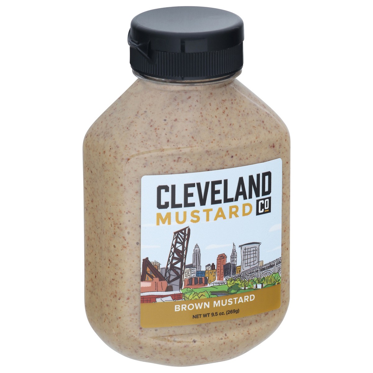 slide 10 of 14, Cleveland Mustard Co Brown Mustard - 9.5 oz, 9.5 oz