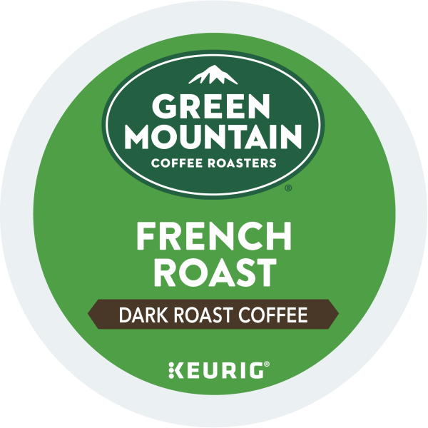 slide 3 of 6, Green Mountain Coffee® Single-Serve Coffee K-Cup®, French Roast, Carton Of 96, 4 x 24 Per Box, 4 ct