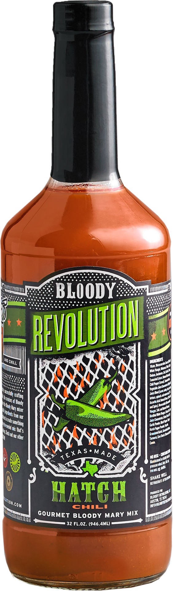 slide 1 of 1, Bloody Revolution Hatch Chili Bloody Mary Mix - 32 oz, 32 oz