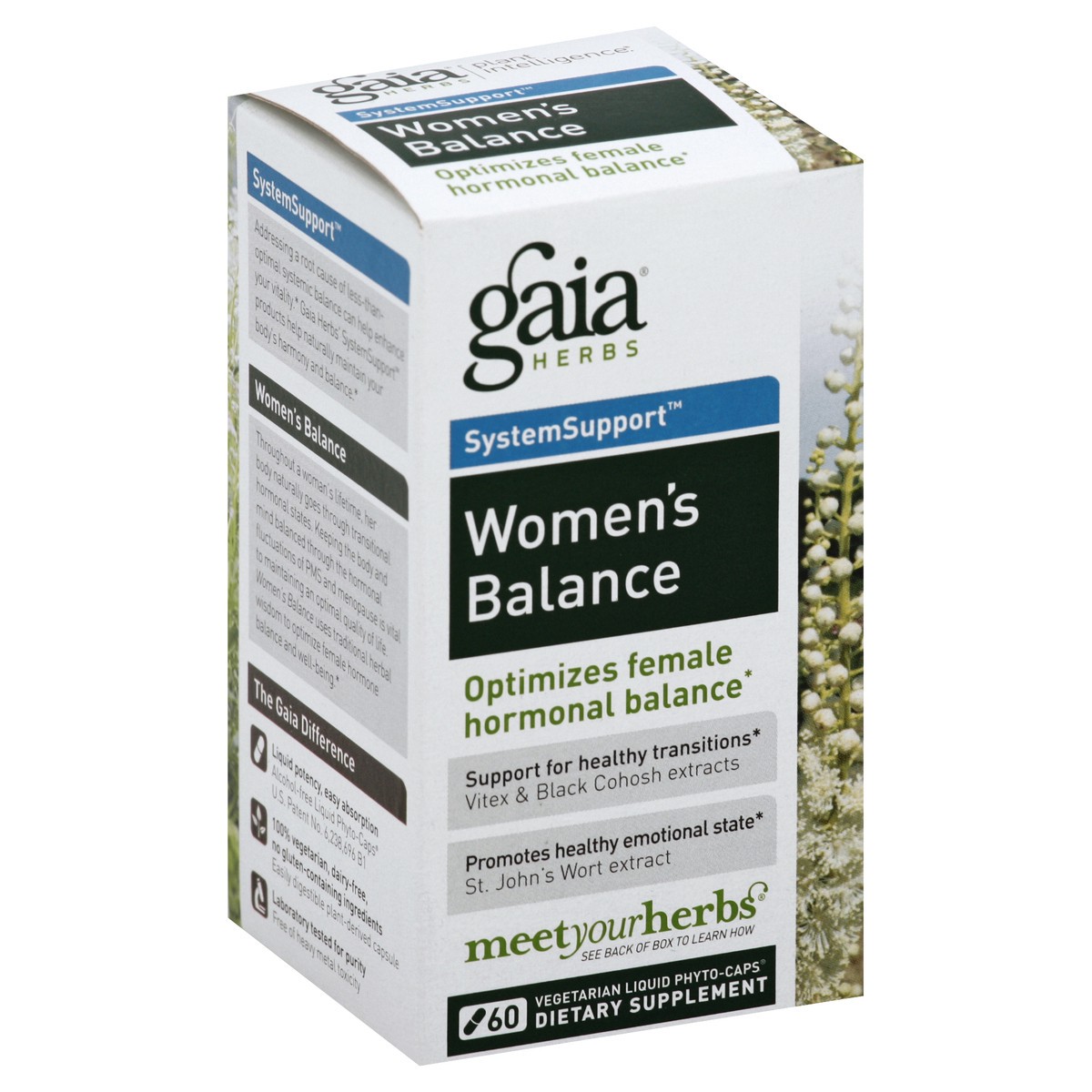 slide 3 of 5, Gaia Women's Balance 60 ea, 60 ct