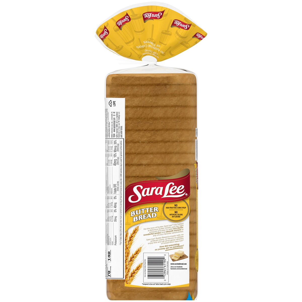 slide 3 of 7, Sara Lee Butter Bread, 20 oz, 20 oz