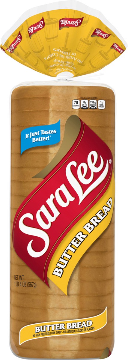 slide 5 of 7, Sara Lee Butter Bread, 20 oz, 20 oz
