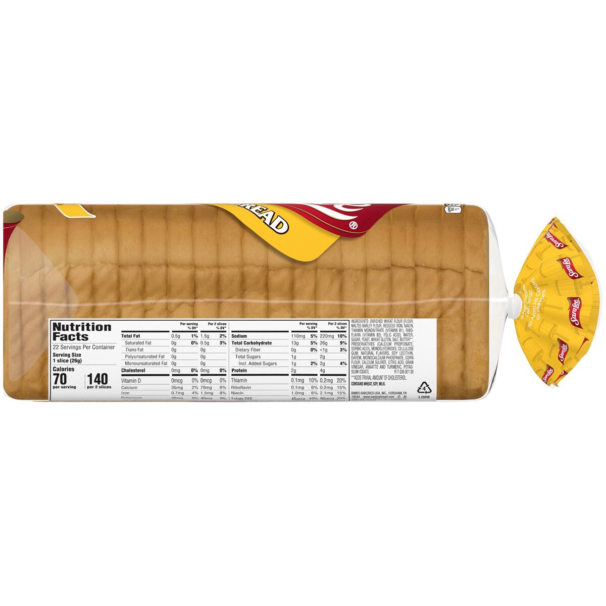 slide 2 of 7, Sara Lee Butter Bread, 20 oz, 20 oz