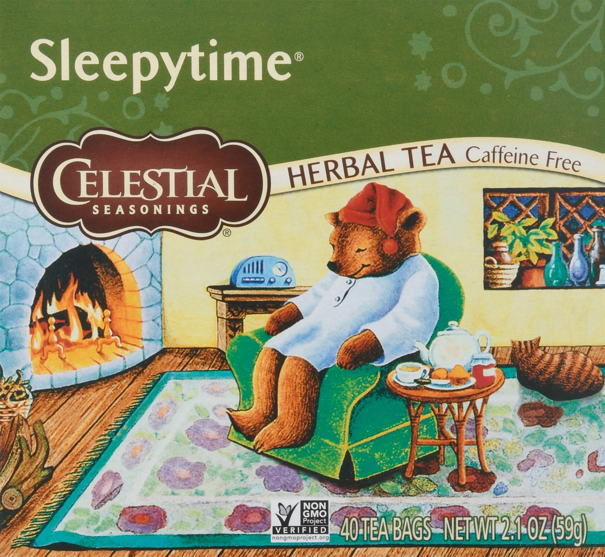 slide 7 of 7, Celestial Seasonings Sleepytime Caffeine Free Herbal Tea 40 Tea Bags, 40 ct