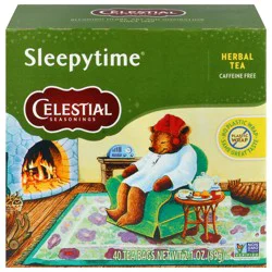 Celestial Seasonings Sleepytime Caffeine Free Herbal Tea 40 Tea Bags