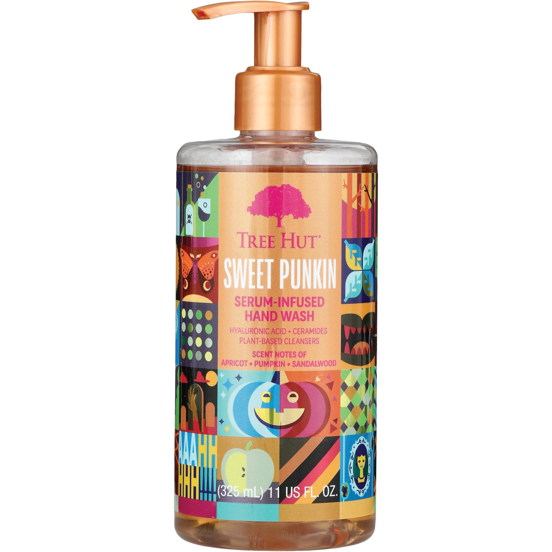 slide 1 of 1, Tree Hut Serum-Infused Hand Wash- Sweet Punkin, 11 oz