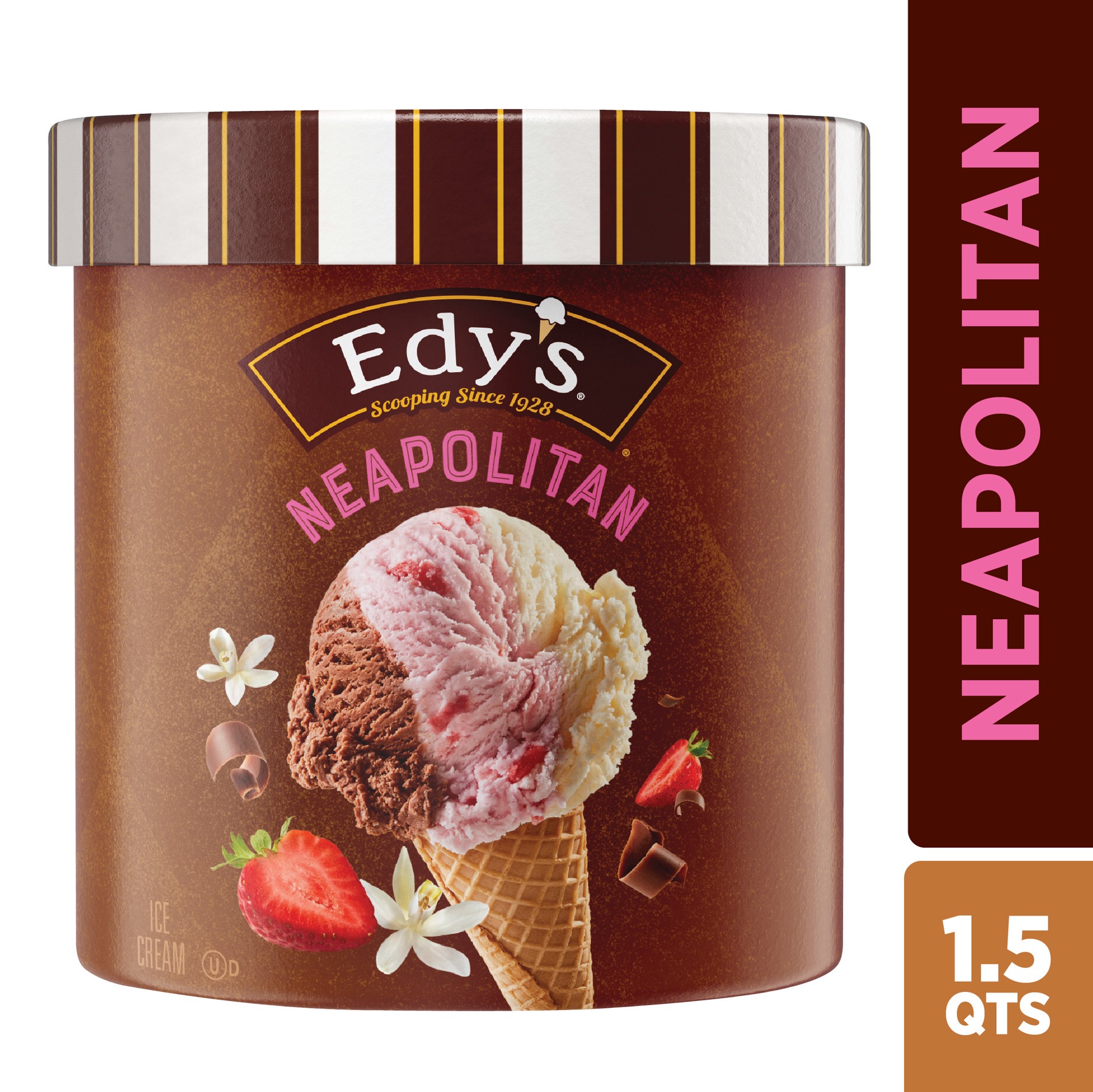 slide 2 of 5, Edy's Edys Grand Neapolitan Ice Cream, 