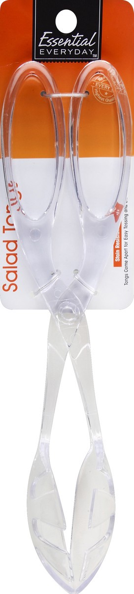 slide 6 of 6, Essential Everyday Deluxe Salad Tongs, 1 ct