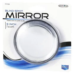 Custom Accessories Custom 3" Stick-on Blind Spot Mirror