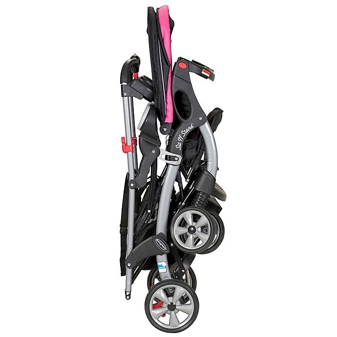 slide 5 of 5, Baby Trend Sit N' Stand Ultra Stroller - Bubble Gum Pink, 1 ct