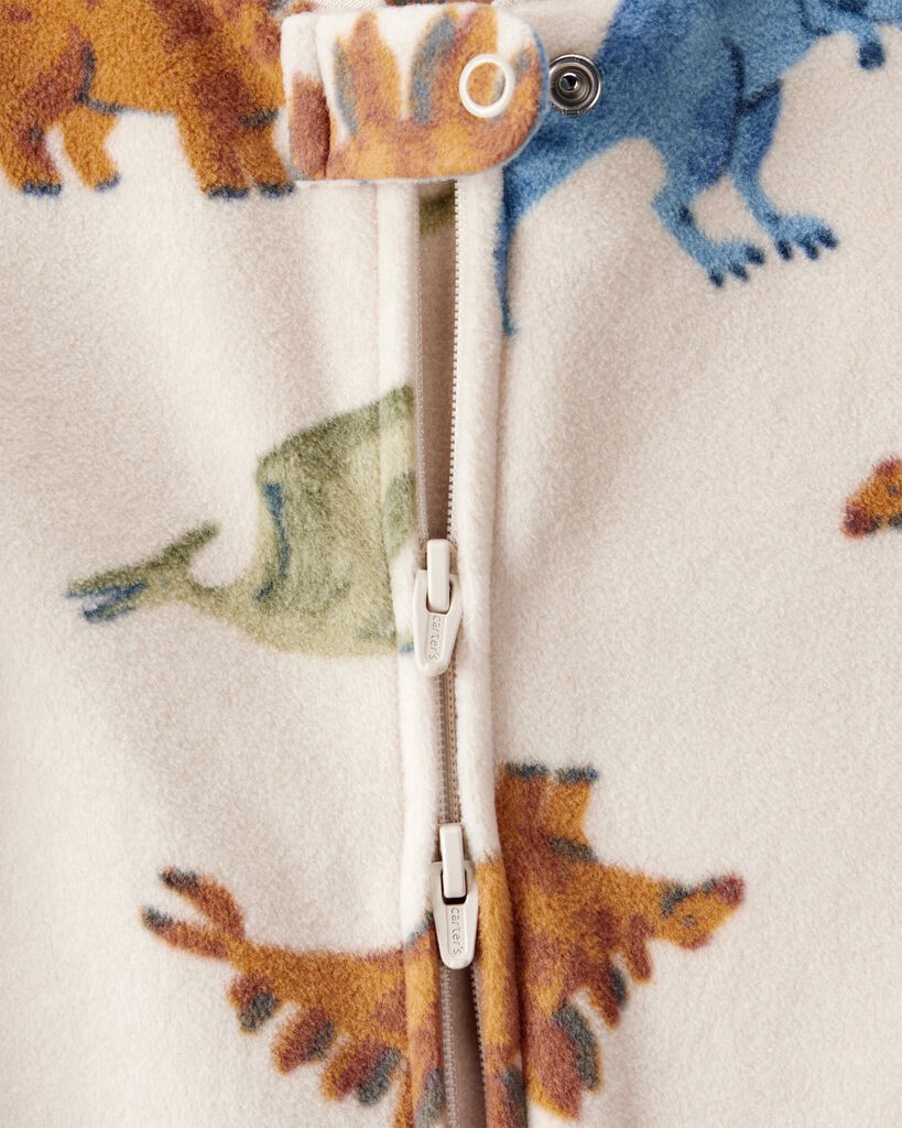 slide 3 of 3, Carter's Carters Baby Boy Dinosaur Print Loose Fit Long-Sleeve Sleep & Play Multi 3M, 1 ct