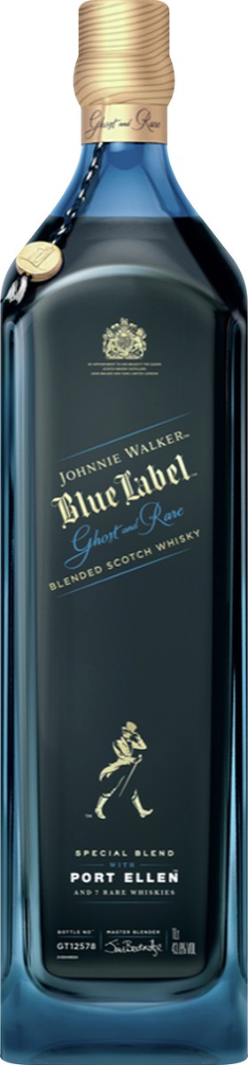 slide 3 of 3, Johnnie Walker Blue Label Ghost and Rare Port Ellen Special Edition Blended Scotch Whisky, 750 ml