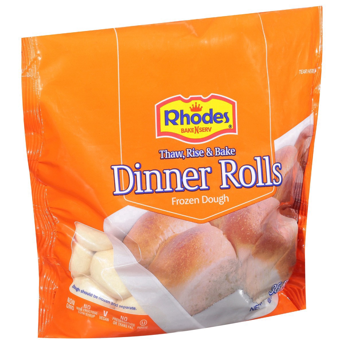 slide 18 of 19, Rhodes Yeast Dinner Rolls, 36 ct