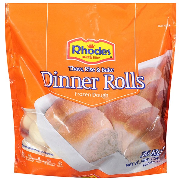 slide 1 of 19, Rhodes Bake-N-Serv Rhodes Dinner Rolls 36 ea, 36 ct