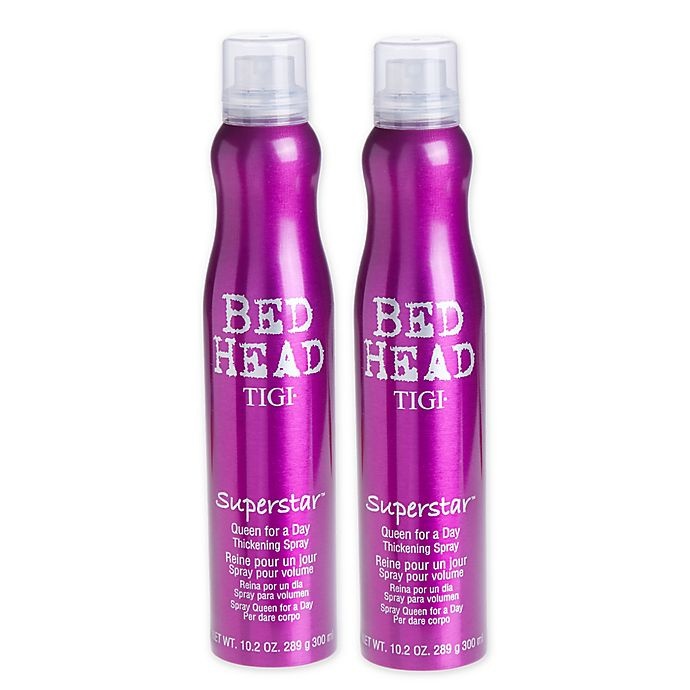 slide 1 of 1, TIGI Bed Head Superstar Queen For A Day Thickening Spray, 10.2 oz