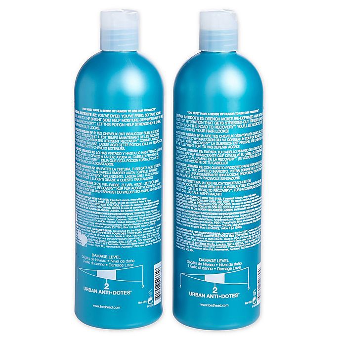 slide 2 of 2, Bed Head TIGI Bed Head Urban Antidotes Level 2 Recovery Shampoo & Conditioner Duo, 25.36 fl oz