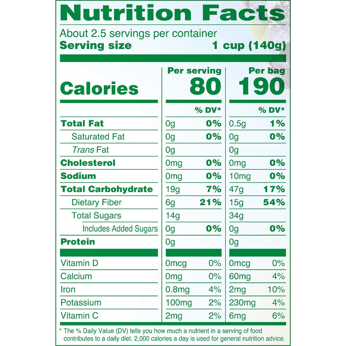 slide 6 of 14, Dole Wild Blueberries 12 oz. Pouch, 12 oz