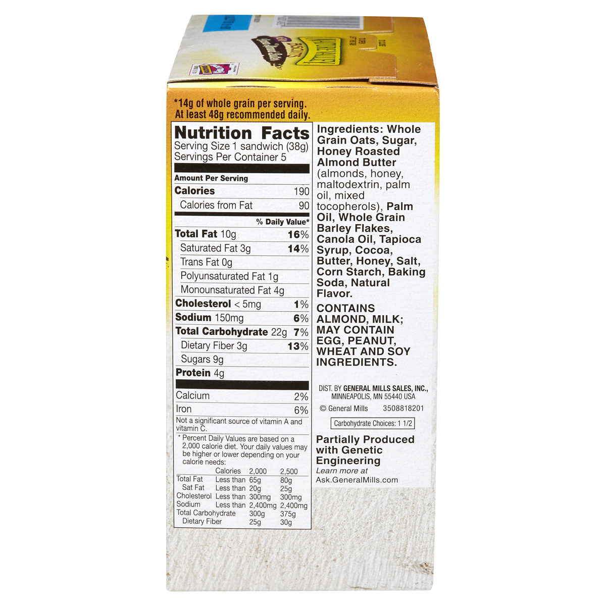 Nature valley biscuits with cocoa almond butter 5 ct 1 35 oz shipt