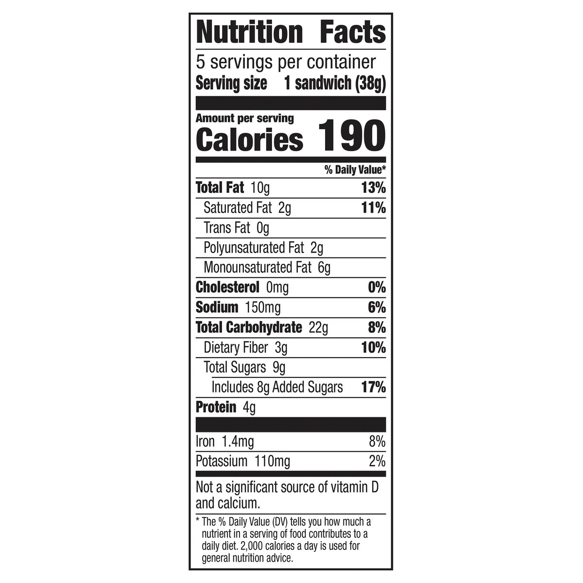 slide 5 of 14, Nature Valley Biscuit Sandwiches, Cocoa Almond Butter, 1.35 oz, 5 ct, 5 ct