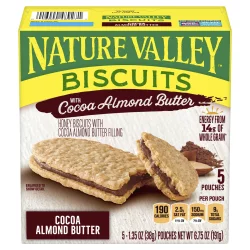 Nature Valley Biscuits with Cocoa Almond Butter