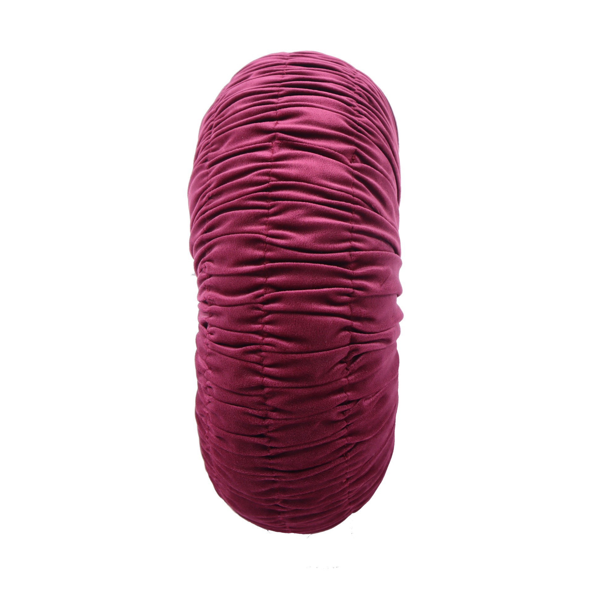 slide 3 of 3, 15" Pink Pleated Round Accent Pillow By Ashland, 15 in