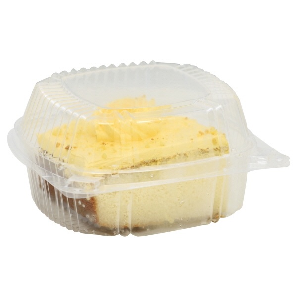 slide 1 of 1, Smart & Final White Cake Lemon Iced Slice, 6 oz