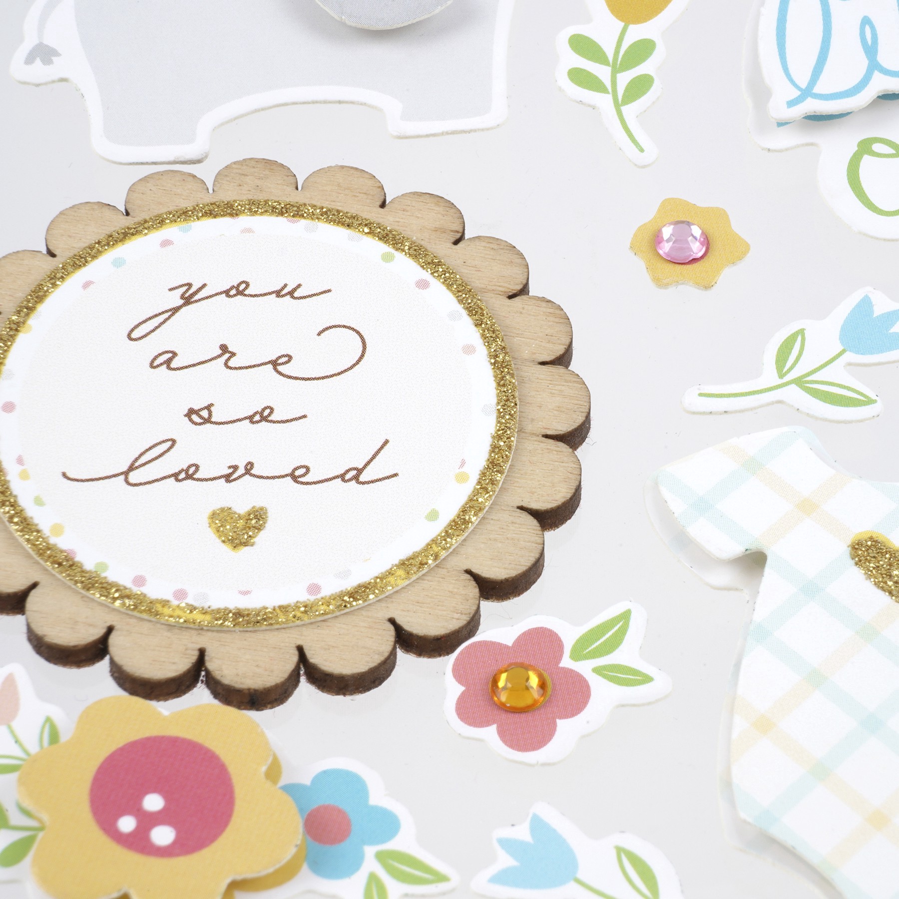 slide 3 of 4, Little One Stickers By Recollections, 3.85 in x 7 in