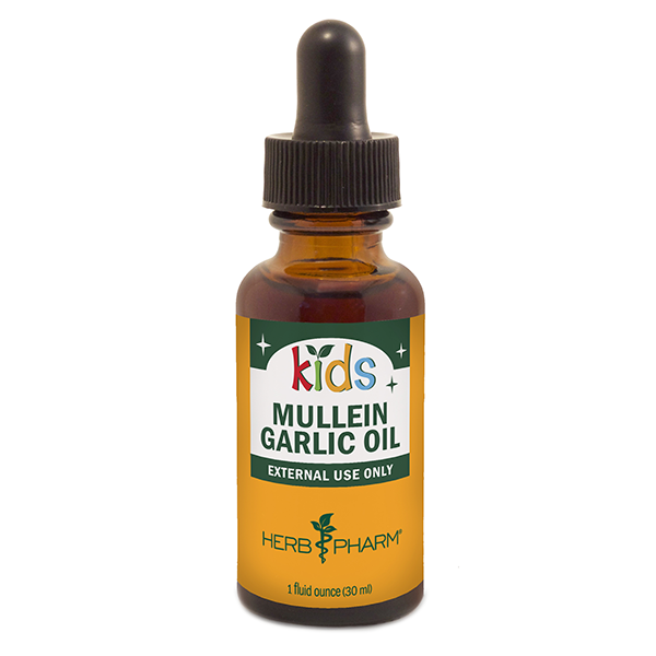 slide 1 of 1, Herb Pharm Kids Mullein Garlic Oil For Ear Care Herbal Supplement, 1 oz