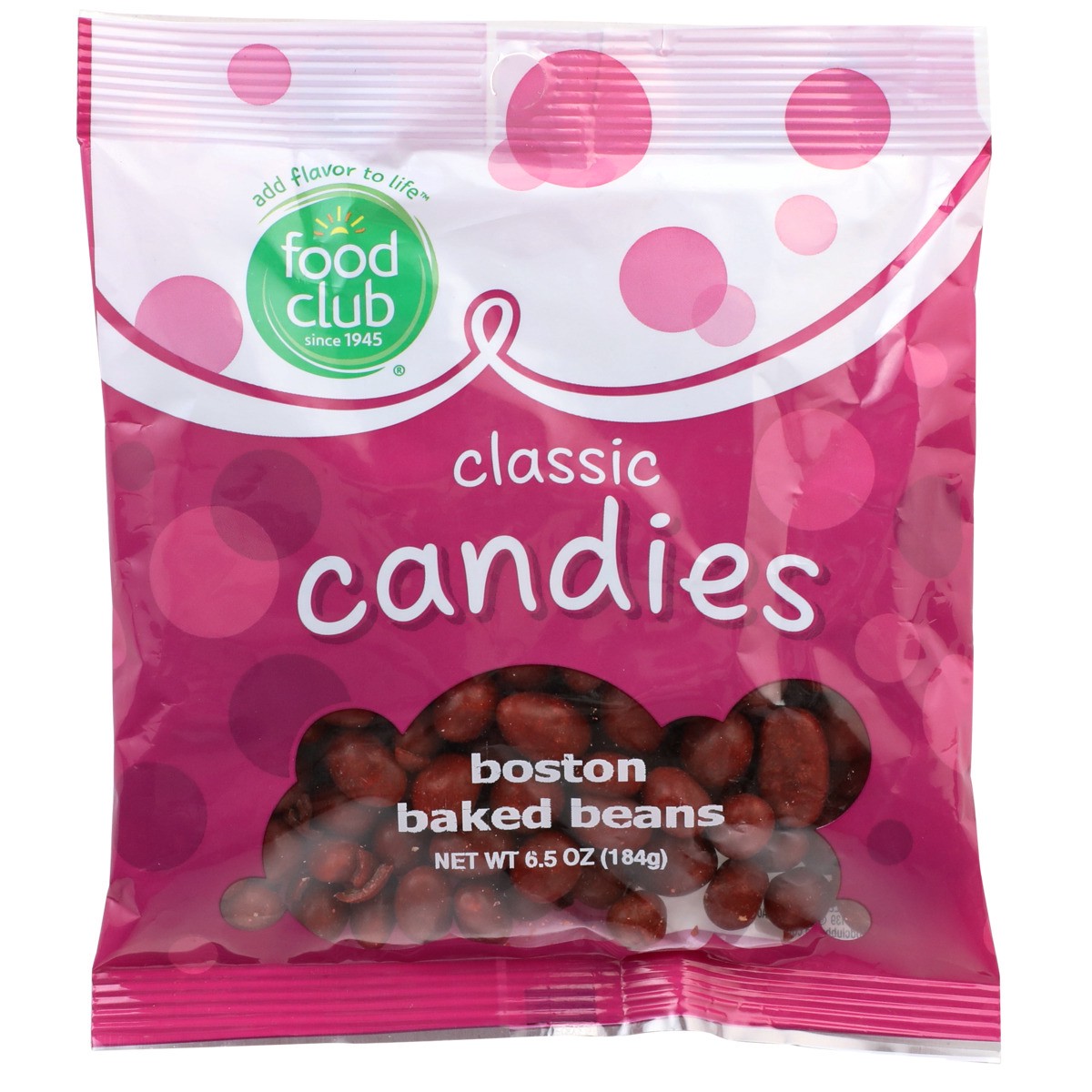 slide 8 of 9, Food Club Boston Baked Beans Classic Candies, 6.5 oz