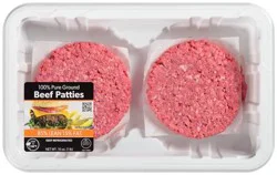Hy-Vee 100% Pure 85% Lean 15% Fat Patties