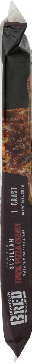 slide 2 of 9, Brooklyn Bread Brooklyn Bred Pizza Crust, Thick, Sicilian, 1 ct