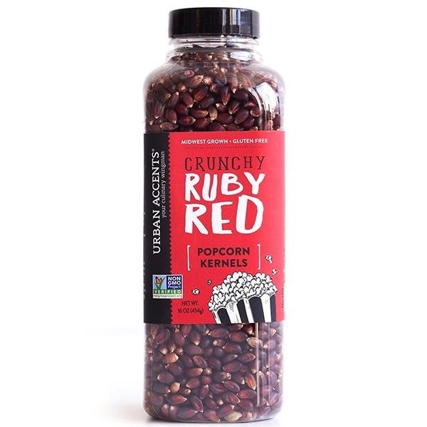 slide 1 of 1, Urban Accents Premium Ruby Red Popcorn, 16 oz