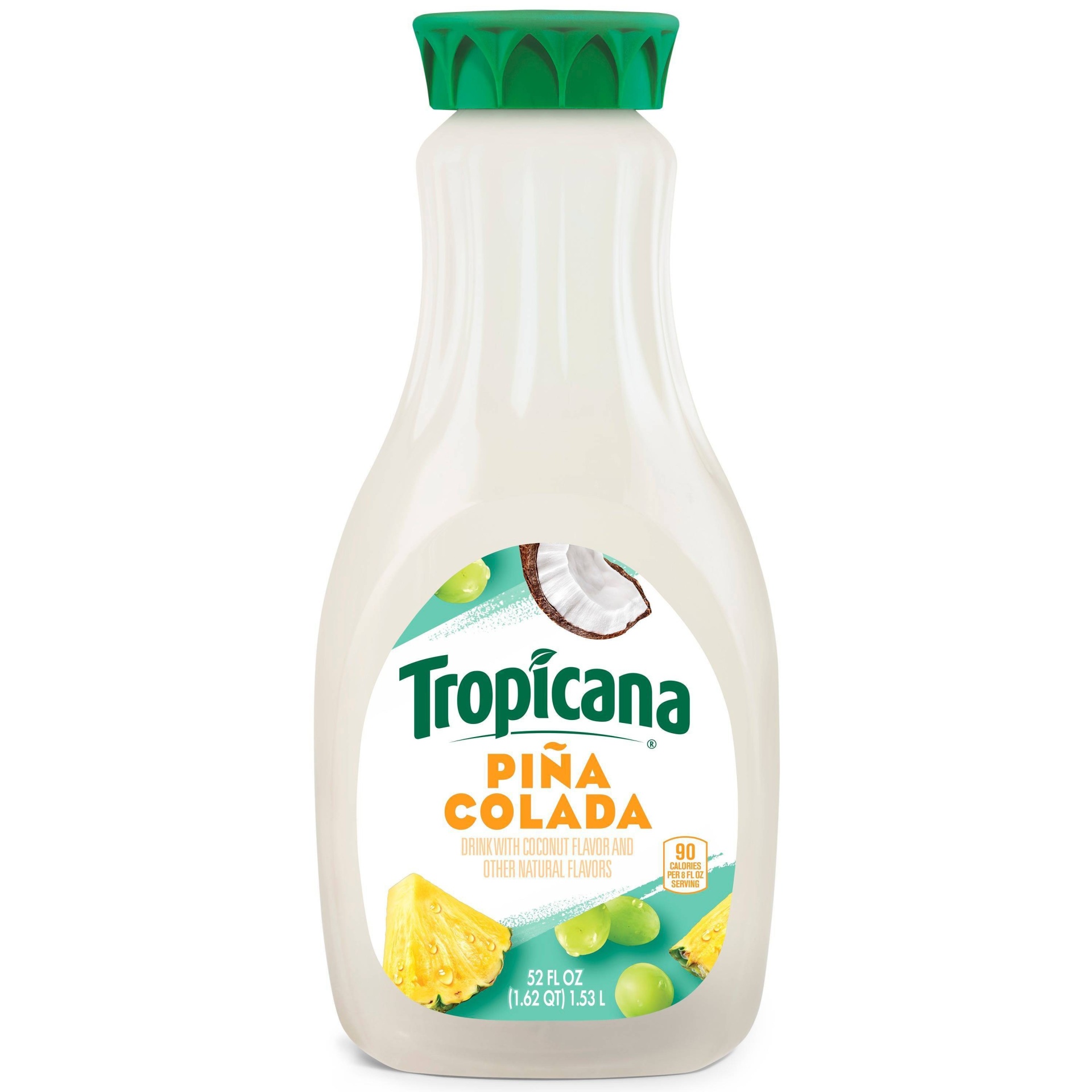 slide 1 of 1, Tropicana Pina Colada Drink With Coconut Flavor Bottle - 52 oz, 52 oz