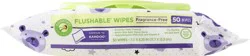 Kroger Comfort Fragrance-Free Flushable Toddler Wipes Flip-Top Pack