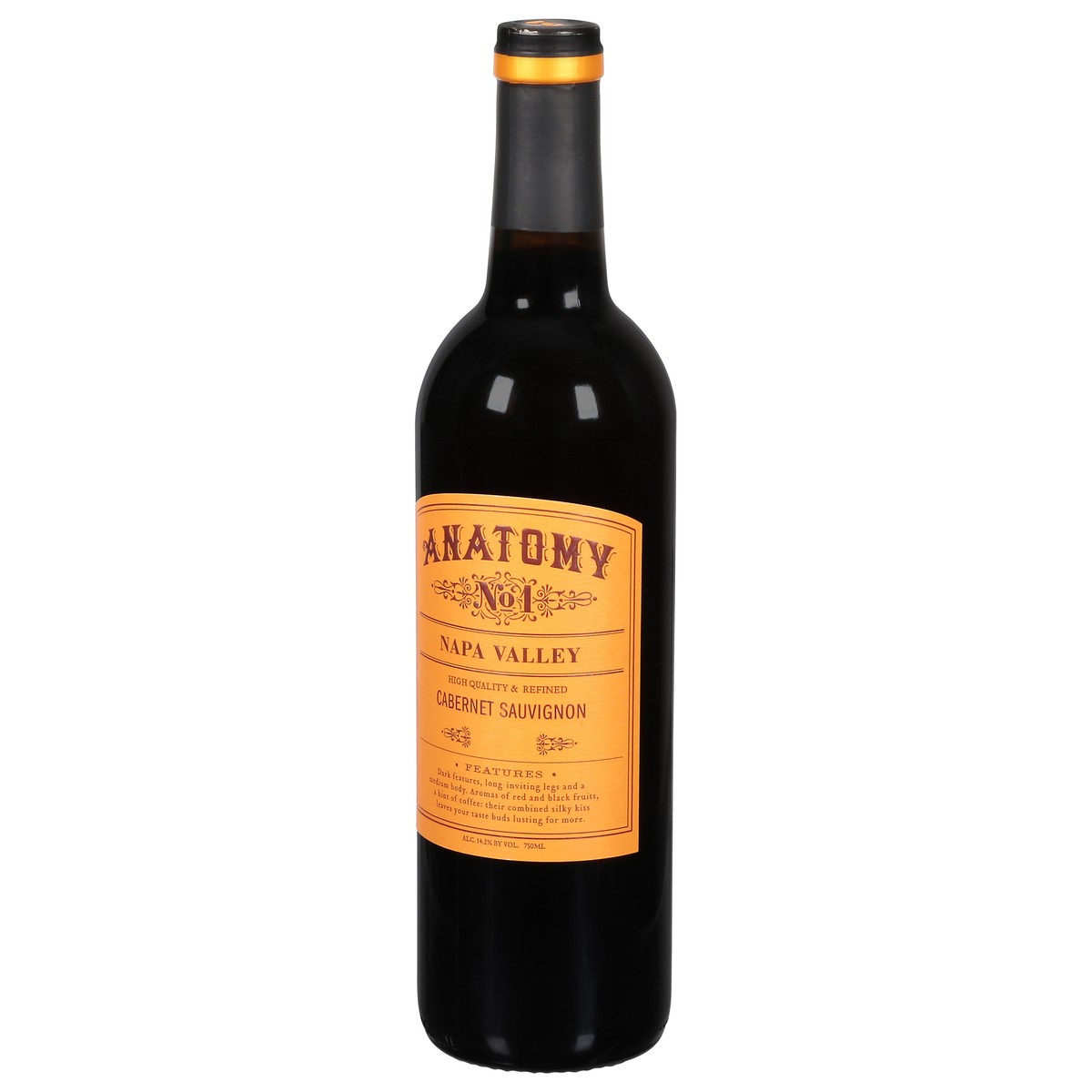 slide 9 of 12, Anatomy Napa Valley Cabernet Sauvignon 750 ml, 750 ml