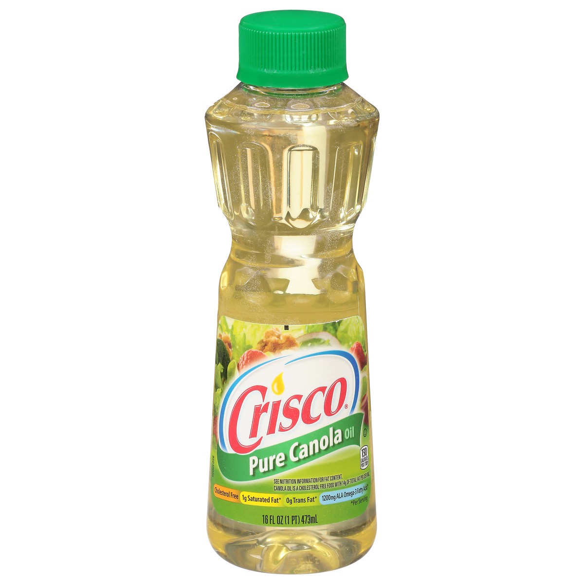 slide 1 of 5, Crisco Pure Canola Oil 16 fl oz, 16 fl oz