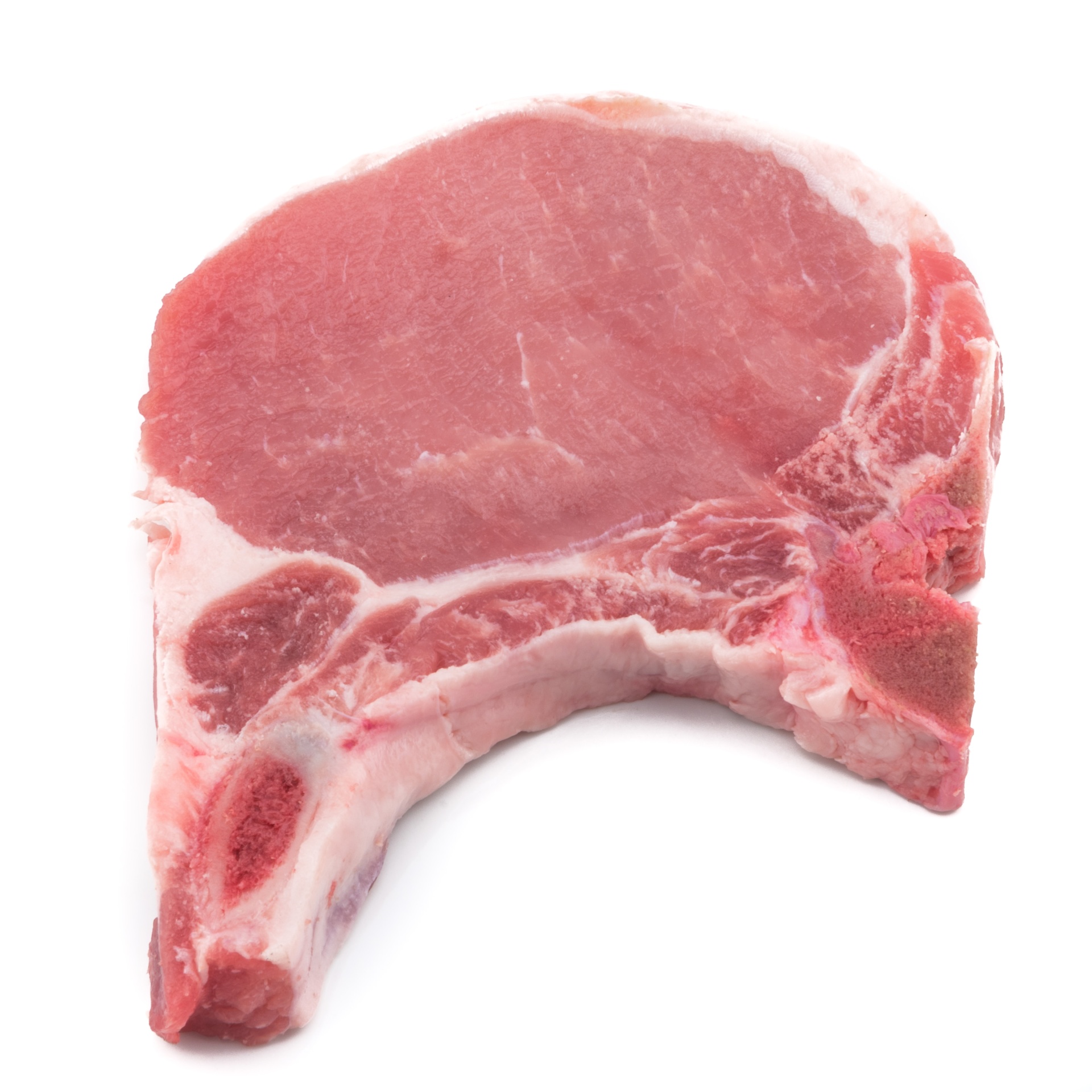 slide 1 of 1, Dierbergs Pork All Natural Fresh Rib Bone In Pork Chops, per lb