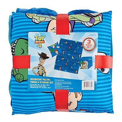 slide 1 of 1, Jay Franco Toy Story 4 Decorative Pillow, Throw And Storage Set, 3 ct