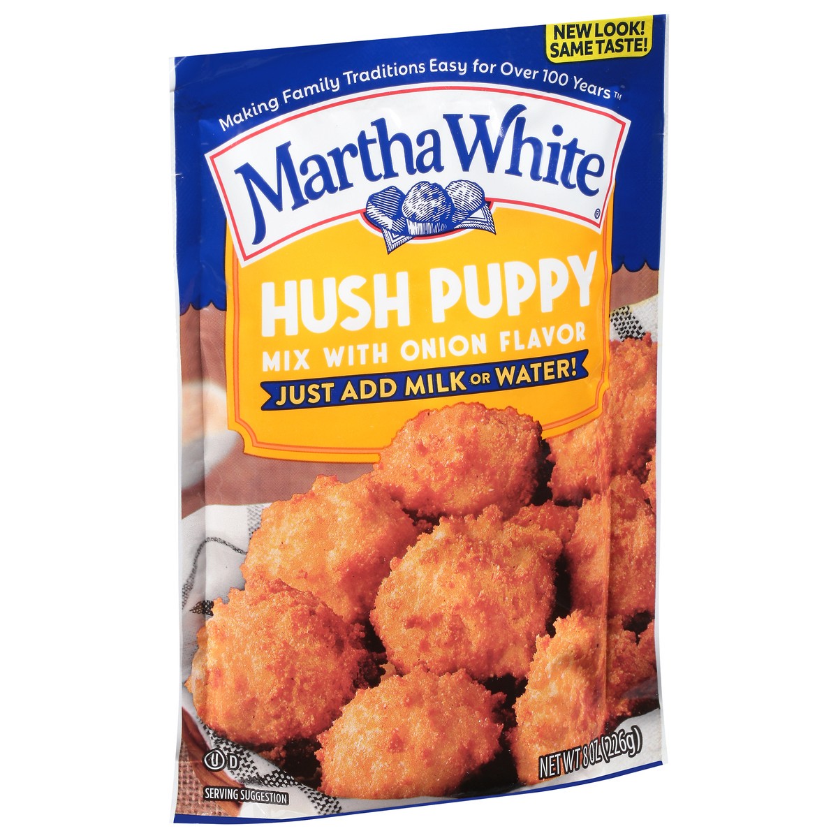 slide 10 of 11, Martha White Hush Puppy Mix with Onion Flavor 8 oz, 8 oz