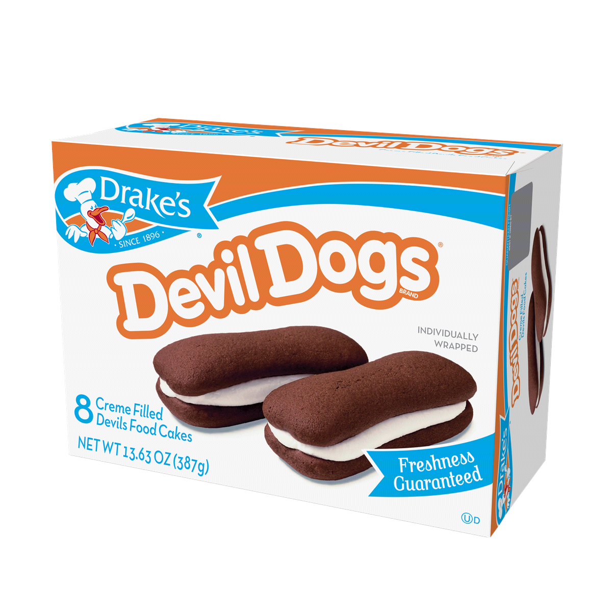 slide 21 of 30, Drake's Cakes, Drake's Family Pack DEVIL DOGS , 12.8 oz