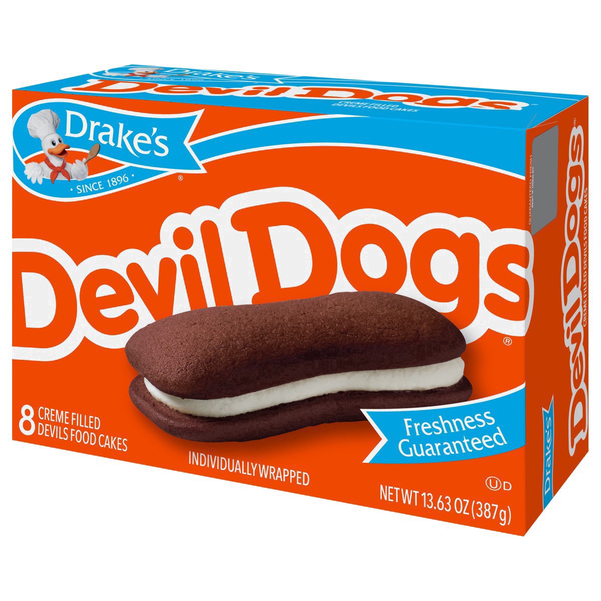 slide 7 of 30, Drake's Cakes, Drake's Family Pack DEVIL DOGS , 12.8 oz