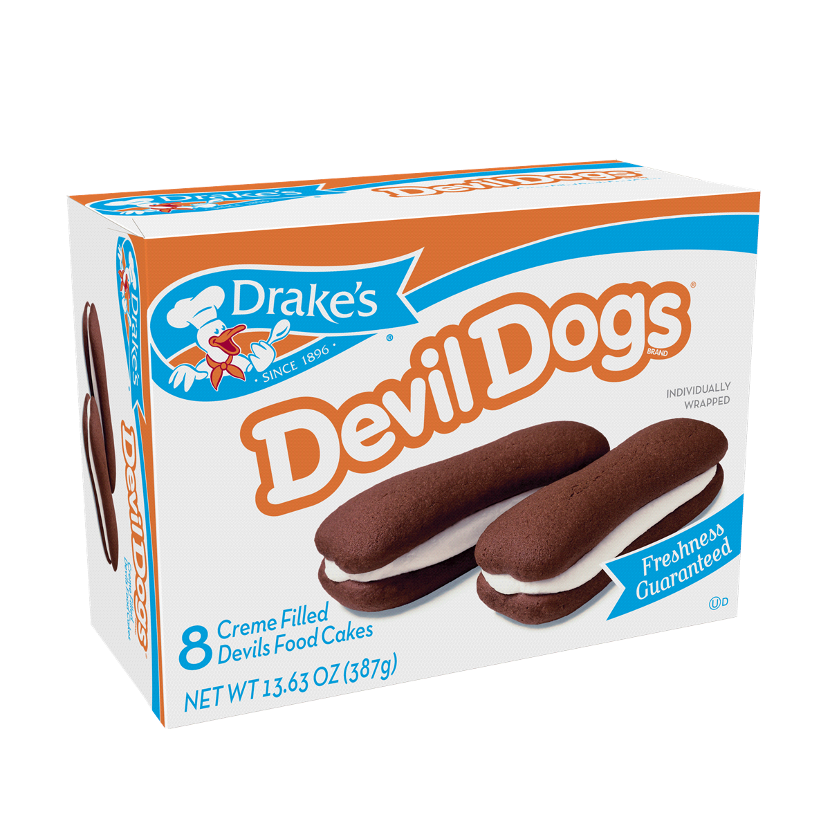 slide 4 of 30, Drake's Cakes, Drake's Family Pack DEVIL DOGS , 12.8 oz