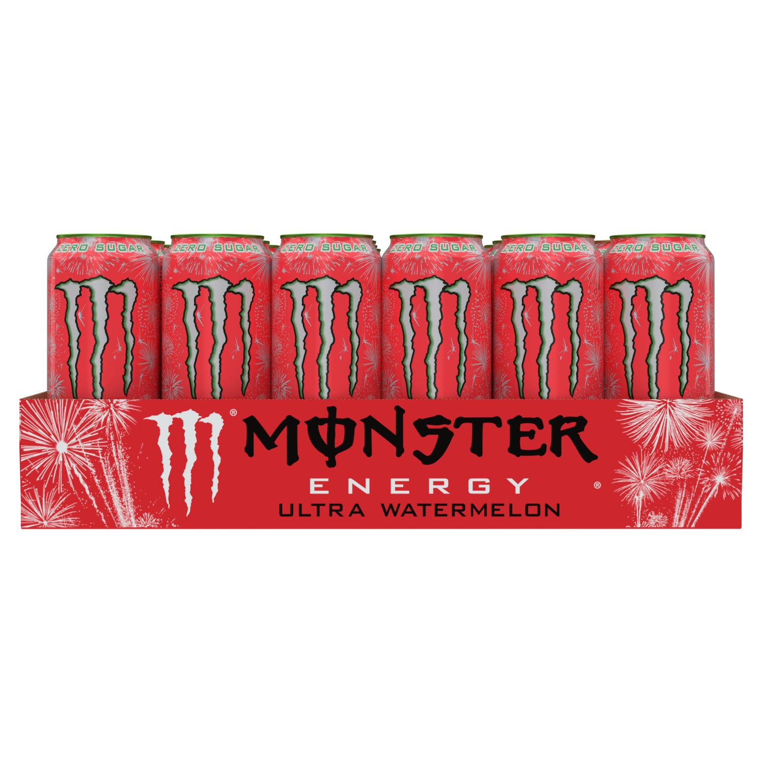 Monster Energy Ultra Watermelon, Sugar Free Energy Drink - Shop Sports &  Energy Drinks at H-E-B