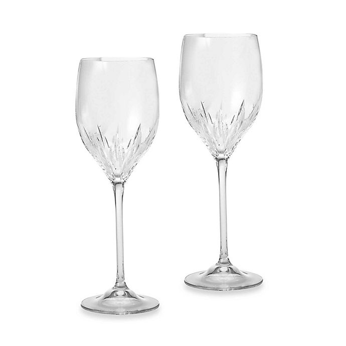 slide 2 of 2, Vera Wang Wedgwood Duchesse Wine Glasses, 2 ct