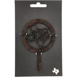 Texas Proud Texas Circle Wall Hook